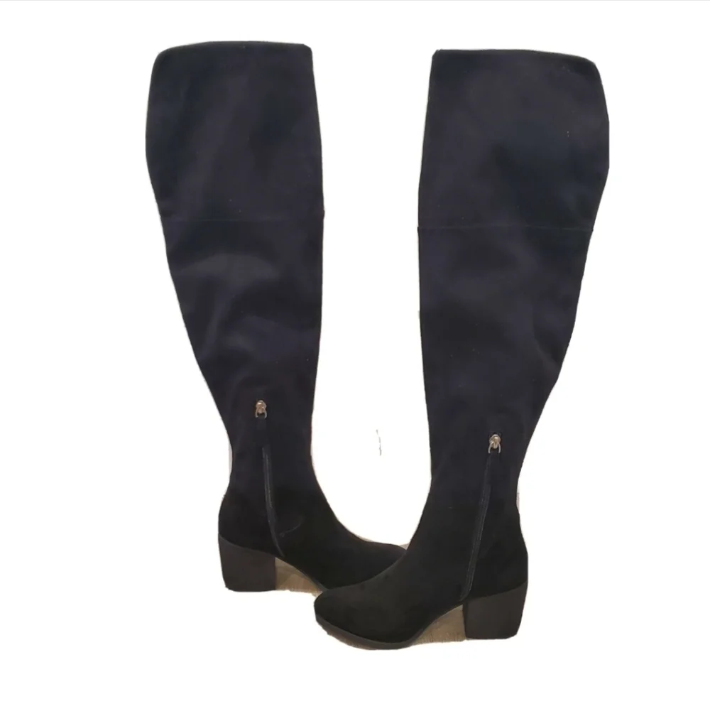 NEW BP Logan Over the Knee Black Boot